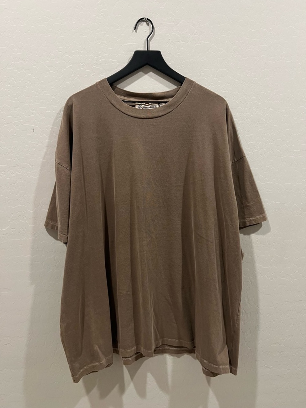 No Boundaries Men's Short Sleeve Oversized Shirt (2 Shirts)